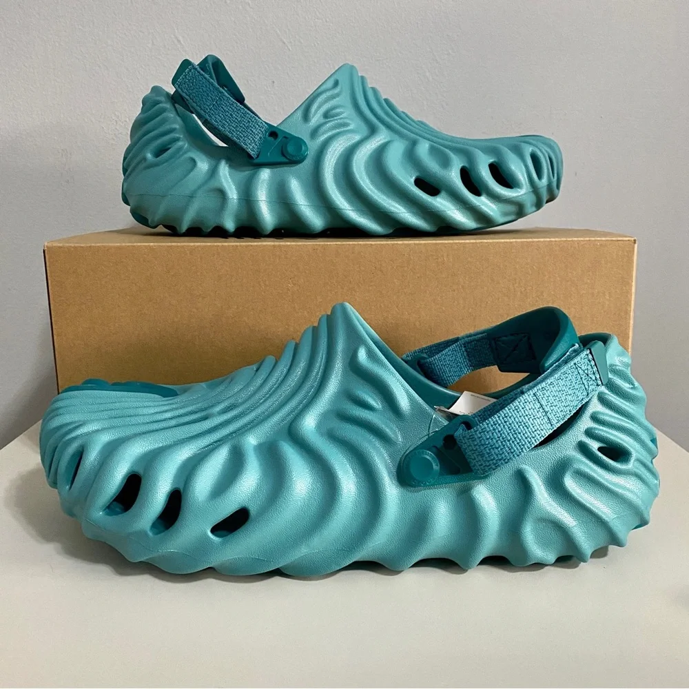 Crocs x Salehe Bembury “Blue Tide” Men’s Size 11 Pollex Clogs